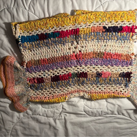 Anthropologie Mia Hand Knit Cropped Cardigan - Picture 6 of 7